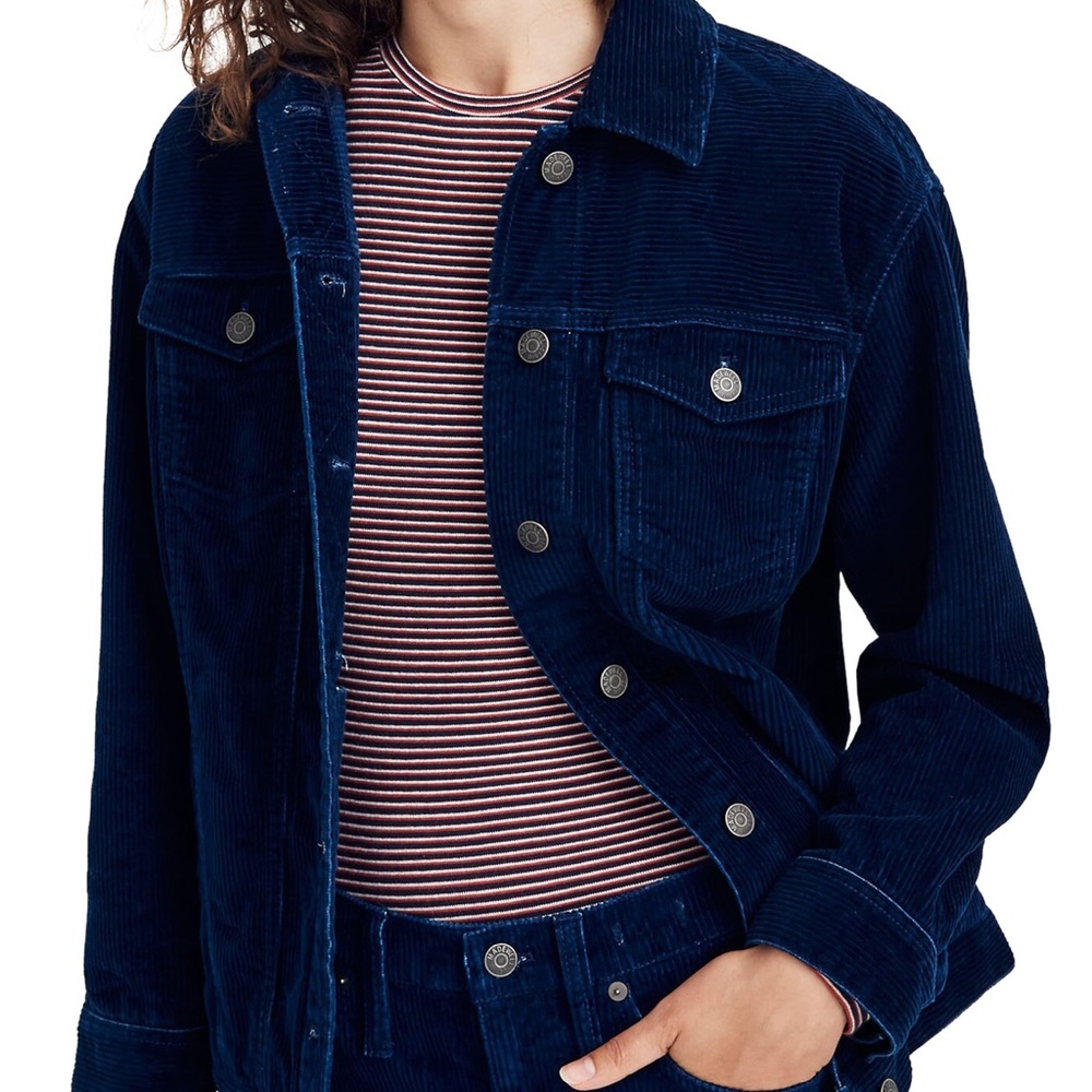 Madewell Oversized Corduroy Jean Jacket
